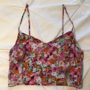 Floral Crop top